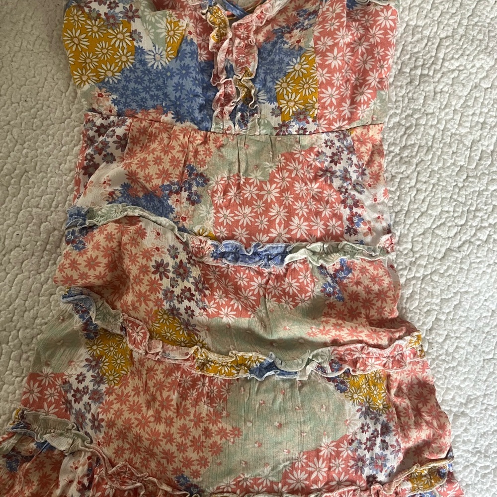 Floral Ruffle Dress